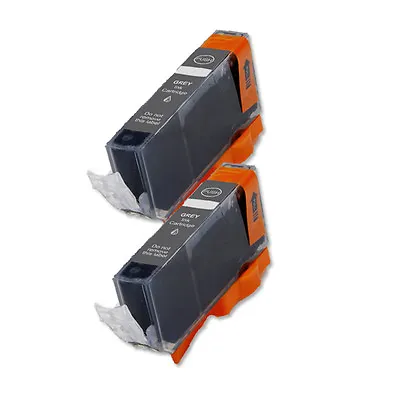 $6.25 • Buy 2 PK GRAY Premium Ink Cartridge Plus CHIP For Canon CLI-226GY MG6120 MG6220