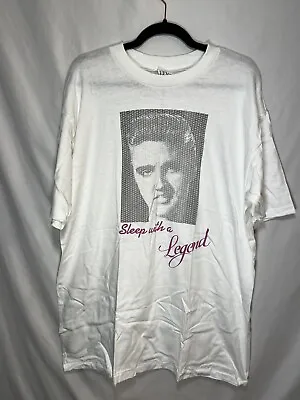 90s Vintage Single Stitch Elvis Presley “Sleep With A Legend”  Shirt XL New • $44.44