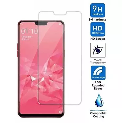 Genuine Tempered Glass Screen Protector For Oppo Reno2 Z F1 F1S R9S R15 R17 Pro • $2.49