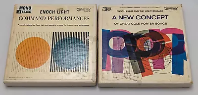 Enoch Light A New Concept Cole Porter Command Tape 2 & 4 Track Reel 7 1/2 IPS + • $9.99