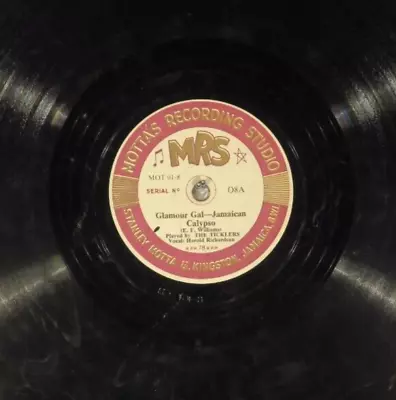 78 RPM  -- The Ticklers MRS 08  Glamour Gal   E- Calypso - Jamaica • $29.99