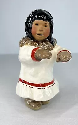 Vintage C Alan Johnson Inuit Alaskan Figurine ANNIE 1993 • $42.99