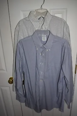 Lot Of Two Brooks Brothers Dress Shirts 16.5 34 • $32