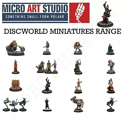 Micro Art Studio Discworld Miniatures Full Range Flat Shipping • $8.08