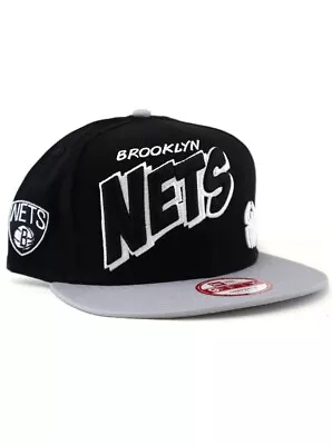 New Era Brooklyn Nets Spider-Man 9fifty Snapback Hat NBA Adjustable Marvel Grey • $31.45