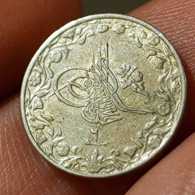 £4.65 • Buy 1327 Egypt 1/10 Qirsh Year 6 H Ottoman KM# 302 Middle East Arabic Rare Coin T70