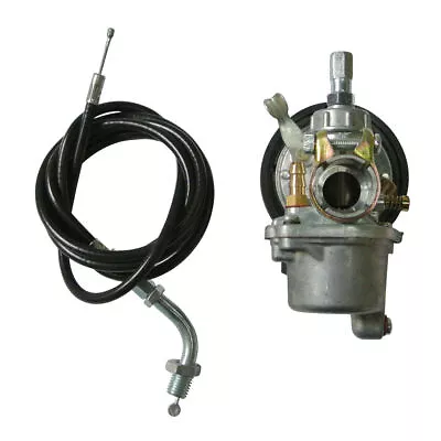Carburetor W/ Throttle Cable For 49cc - 80cc 2 Stroke Engine Motorized Bicycle • $14.99