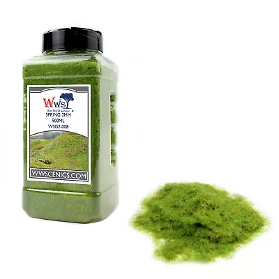 £10.99 • Buy Static Grass 500ml / 1000ml Choose Your Length Scenery Model Railway WWScenics
