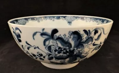 18th C. Worcester 1st Period Dr Wall Porcelain Bowl - Mansfield Pattern. 5 ¾” D • $289