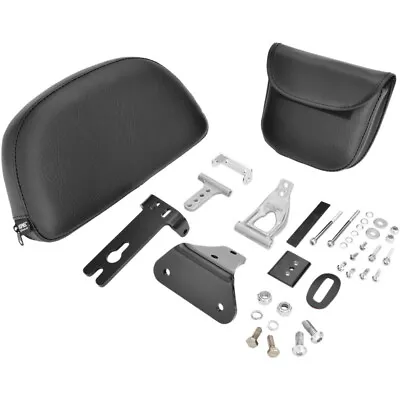 Show Chrome Detachable Smart Mount Backrest - Victory (Black) 30-108 • $247.09