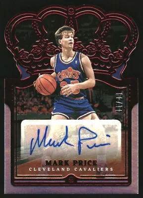 2021-22 Crown Royale Crown Autographs Red #25 Mark Price Auto /49 • $18