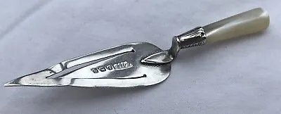 Antique Sterling Silver & MOP Trowel Bookmark Adie & Lovekin Birmingham 1911 • $43.52