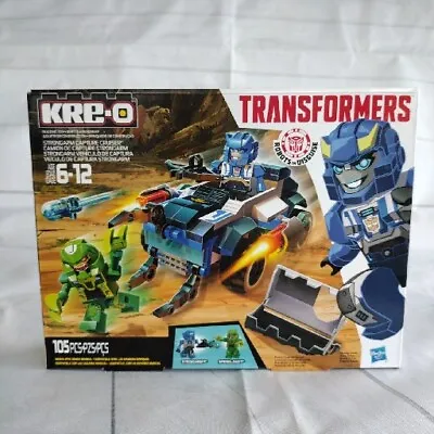 Transformers Strongarm Capture Cruiser 105 Pc Kre-o Building Blocks Set   New   • $16