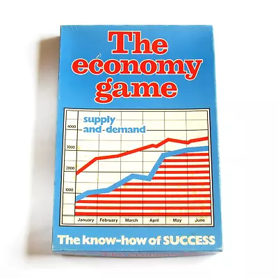 The Economy Game Complete Vintage Board Game 1975 Supply And Demand • $24.99