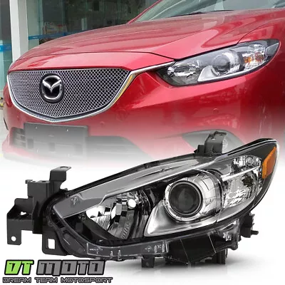 2014-2017 Mazda 6 Halogen Model Projector Headlight Headlmap LH Left Driver Side • $72.99