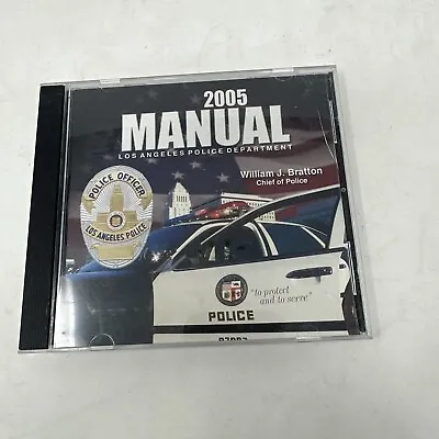 LAPD Los Angeles Police Department Manual 2005 CD-ROM West Group RARE • £23.16