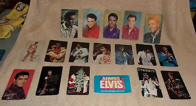 Comp Set 18 Elvis Presley Wallet Calendar Cards Rca Promo 1963-1980 Orig Sleeve • $22.99