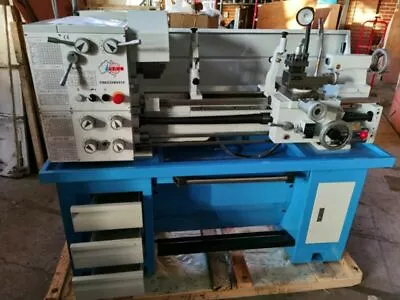 Ausino 320x910 Lathe 38 Bore Geared Head DRO/Coolant/Light/Fopot Brake 2HP  • $6950