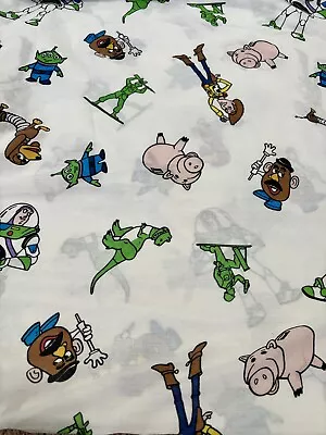 Vintage 1995 Original  Disney TOY STORY Fitted Twin Sheet • $22