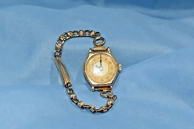 Solid 9ct 9kt Gold Case Ladies Handley Hantily Working Great Condition For Age • $431.19