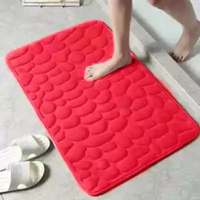 Luxurious Absorbent Soft Memory Foam Bathroom Rug Shower Mat Non-Slip Bath Mat • $7.98