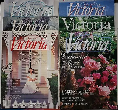 Lot Of 6 Vintage Victoria Magazines • $20