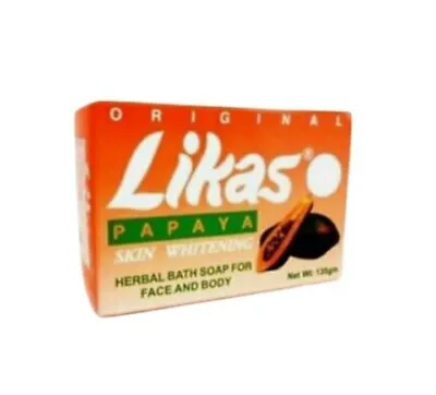 2 X LIKAS PAPAYA SOAP 135g BRAND NEW (ORIGINAL) - UK SELLER • £12.85