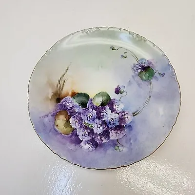 Vintage Rosenthal RC Versailles Bavaria Hand Painted Porcelain Plate Flower 9” • $11.99