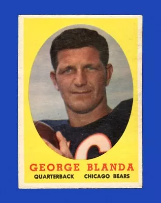 1958 Topps Set-Break #129 George Blanda VG-VGEX *GMCARDS* • $0.79