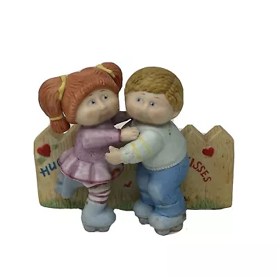 Cabbage Patch Kids 1984 Vintage Porcelain Figurine Ceramic Love Hugs Boy Girl • $16.99