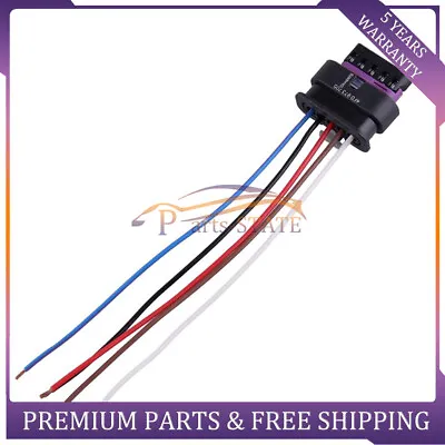  Mass Air Flow Sensor MAF Connector Pigtail 5-Pin For VW AUDI 4F0973705 • $6.40