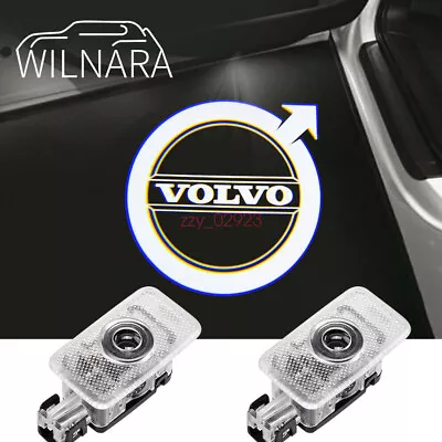 2X Car Door Puddle Lights Courtesy  Logo Projector For VOLVO S V XC 40 60 80 90 • $29.90