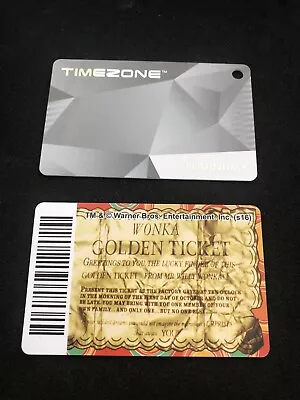 Timezone Platinum Card + Willy Wonka Golden Ticket Add On • $2500