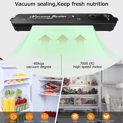 Vacuum Sealer Machine Vacuum Food Sealer Machine Vacuum Packing Machine Bags A • $17.99