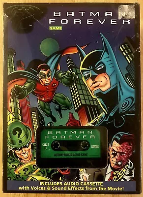 Vintage Parker Brothers Batman Forever Game With Audio Cassette Audio From Movie • $19.95