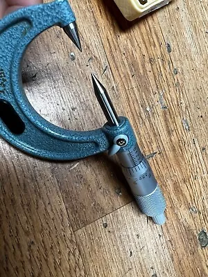 Mitutoyo 0 - 1   Point Micrometer .001    • $85