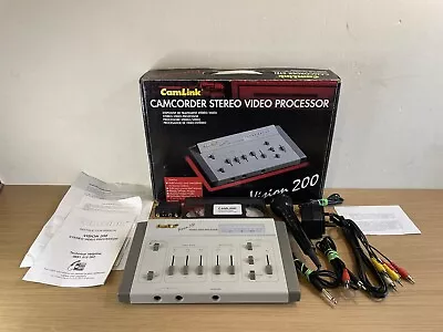 Camlink Vision 200 Picture And Sound Editor Fully Tested Working Order. • £18.50