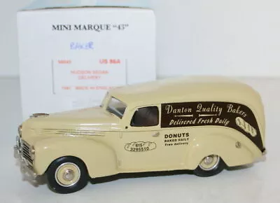 Minimarque 1/43 Us86a - 1941 Hudson Sedan Delivery - Danton Quality Bakers • $391.50