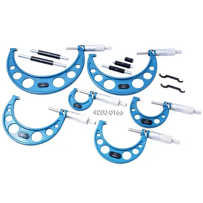 0-6  6 Piece C-type Micrometer Set (4200-0166) • $267.62