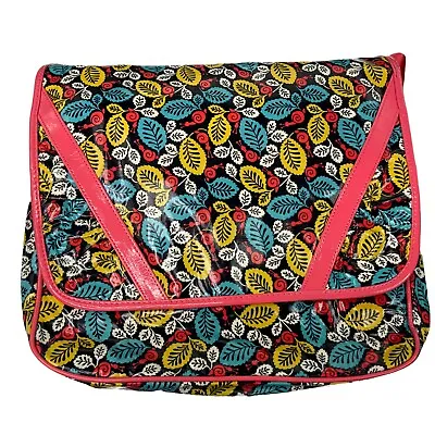 Frill Vera Bradley Happy Snail Messenger Bag Cross Body Strap Adjustable Vinyl • $16.99