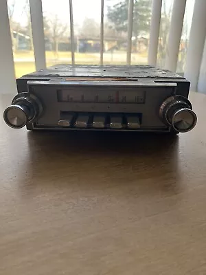 Vintage Original Ford AM Car Truck Radio 12V NEG GND FoMoCo W/Button And Knobs • $80