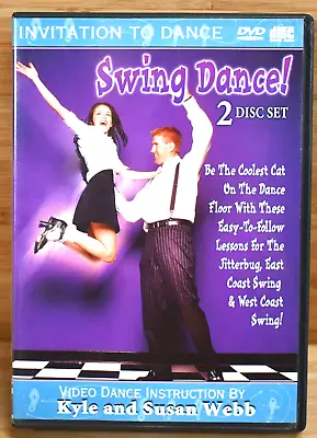 $9.85 • Buy Invitation To Dance: Swing Dance Lessons From Kyle & Susan Webb (DVD, CD, 2003)