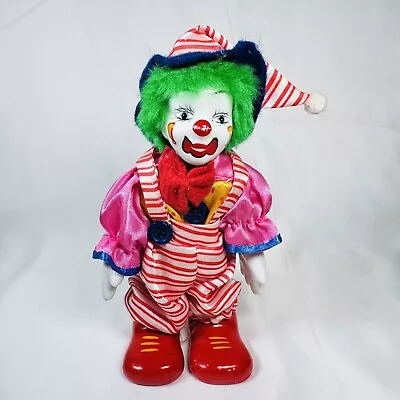 5” Circus Clown Collectible Porcelain Figurine Vintage (flawed) • $8.99