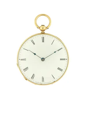 Vacheron & Constantin 18k Yellow Gold Open Face Pocket Watch 42mm White • $2260