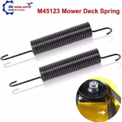 2Pcs Extension Spring Mower Deck Idler Tightener Spring M45123 For John Deere • $25.99