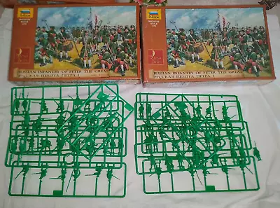 Zvezda #8049 1698-1725 86pcs Russian Infantry Of Peter The Great 1:72 • £8.60