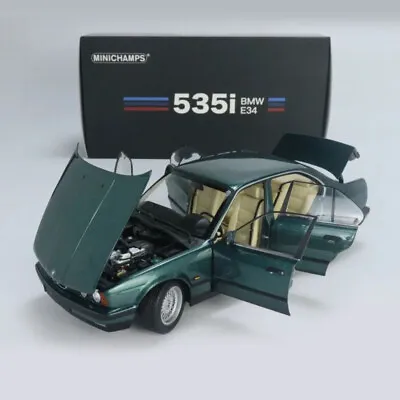 $212.60 • Buy New Minichamps BMW 535i E34 1988 Metal Diecast Model Car 1:18 Scale