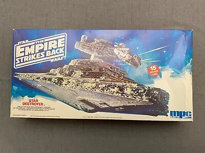 Vintage Star Wars The Empire Strikes Back Star Destroyer 1989 Model Kit MPC Ertl • $50