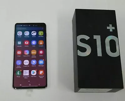 Samsung Galaxy S10+ SM-G975U - 128GB - Prism White (Single SIM) Verizon • $382.49