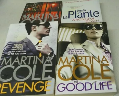 Bulk X 5 Martina Cole & Lynda La Plante- RevengeGood LifeFaithlessGraftWrong • $39